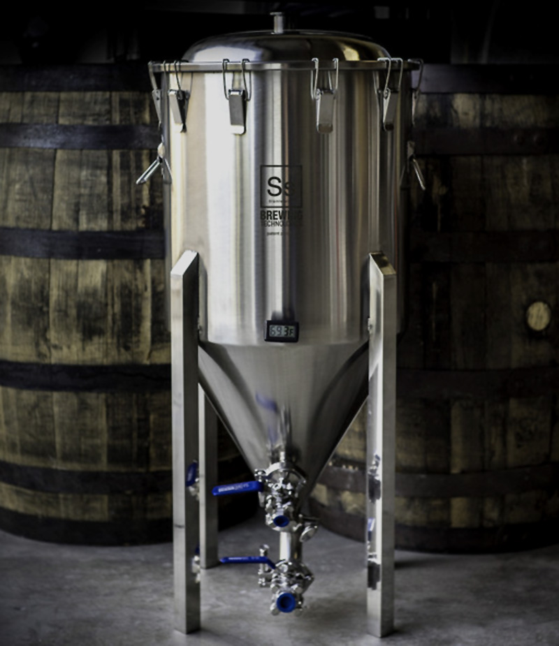 17 Gallon Stainless Steel Conical Fermenter
